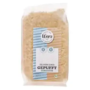 Quinoa Werz Vollkorn- gepufft ungesüßt, glutenfrei, 2er Pack