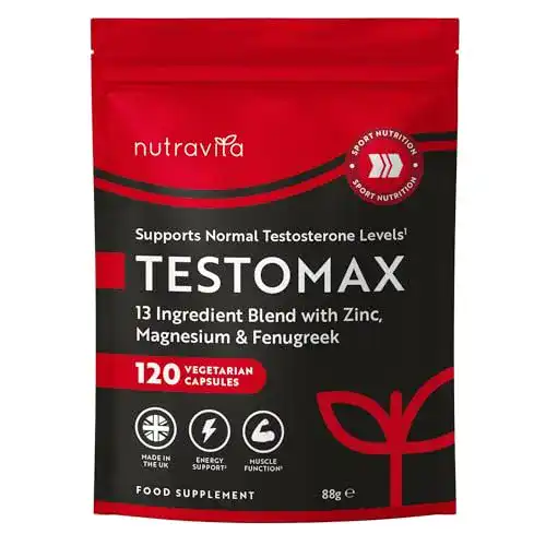 Testosteron Booster Nutravita Testomax für Männer