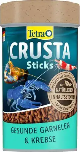 Tetra Crusta Sticks – Garnelenfutter für Garnelen und Krebse