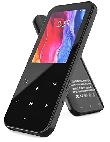 RUIZU MP3-Player mit 32 GB, Bluetooth 5.0 und 2.4 Zoll Bildschirm