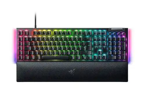 Razer BlackWidow V4 Gaming-Tastatur mit Green Switches