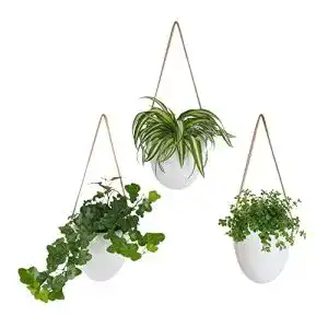 Blumenampel Gadgy Hängende Blumentöpfe Set aus 3 Keramiktöpfen