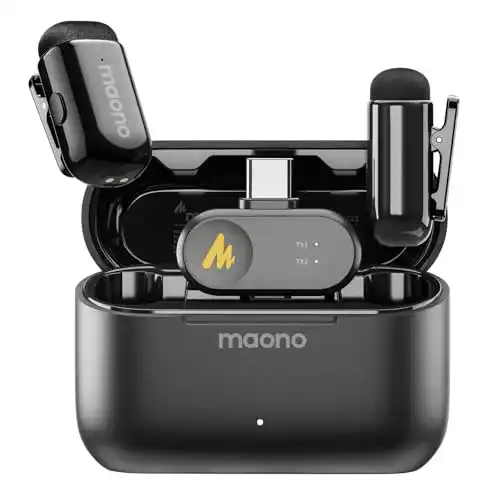Kabelloses Bluetooth-Mikrofon Maono für iPhone und Android