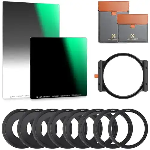 K&F Concept Nano-X Square Filterset Rechteckfilter ND1000 und GND8