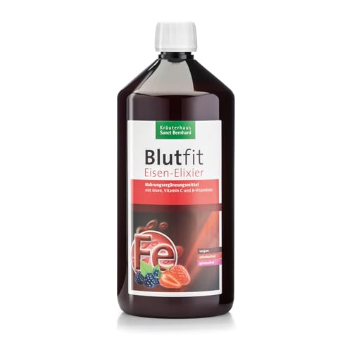 Eisensaft Sanct Bernhard Blutfit Eisen-Elixier für Blutbildung und Immunsystem