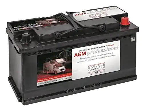 AGM-Batterie 120Ah von Büttner Elektronik für Bord-Versorgung