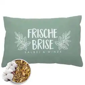 Kräuterkissen Herbalind Frische Brise mit Salbei und Minze 30×20 cm