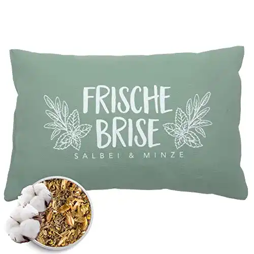 Kräuterkissen Herbalind Frische Brise mit Salbei und Minze 30×20 cm