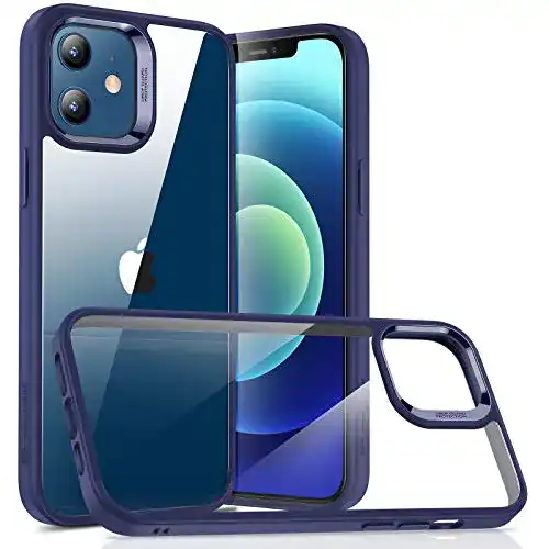 iPhone 12 Hülle ESR 6,1 Zoll Basic PC Case in Blau Transparent