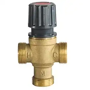 Brauchwassermischer Resol MA10 1″ AG Thermostatisches Mischventil