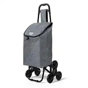 Einkaufswagen mit Treppensteiger von VOUNOT, Klappbar und 32L