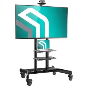 Mobiler TV-Ständer ONKRON für Fernseher bis 86 Zoll, höhenverstellbar