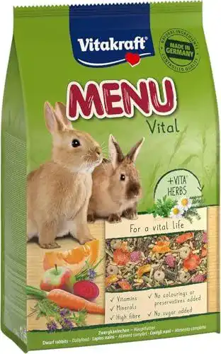 Kaninchenfutter Vitakraft Menu Vital für Zwergkaninchen