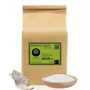 Birkenzucker Xylit von NaProVita 3x 1kg – Zuckerersatz