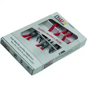 NWS 792 Sicherungsringzangen-Set 4-teilig für Circlip-Montage