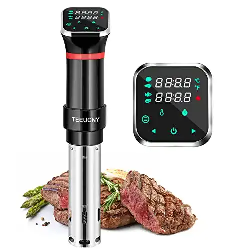 Sous Vide Stick TEEUCNY 1100W – Präzisionskochtopf für Sous-Vide-Garen