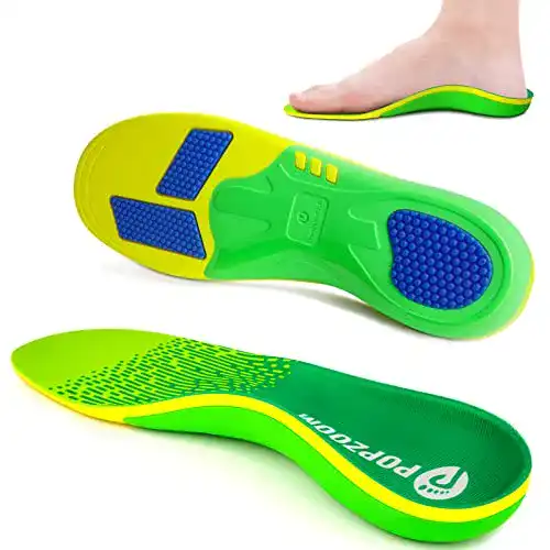 Orthopädische Einlegesohlen Popzoom für Fersensporn und Plattfüße