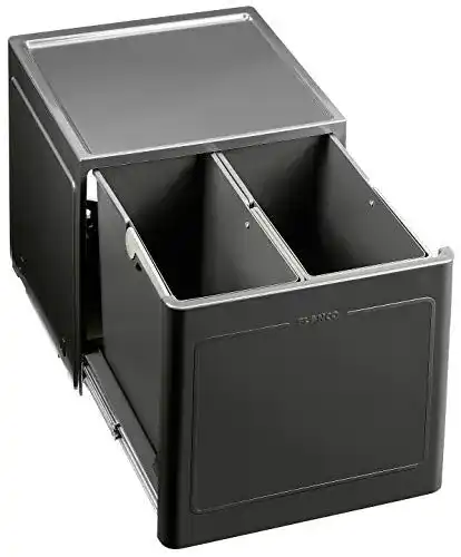 Einbau-Abfalleimer Blanco Botton Pro 45/2 Automatic für Küchen