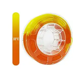 PETG-Filament Jumpabox TOPZEAL 3D Drucker Filament 1,75 mm orange-gelb