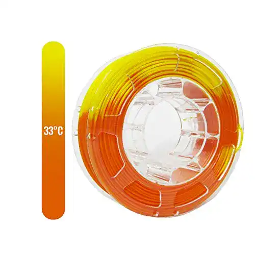 PETG-Filament Jumpabox TOPZEAL 3D Drucker Filament 1,75 mm orange-gelb