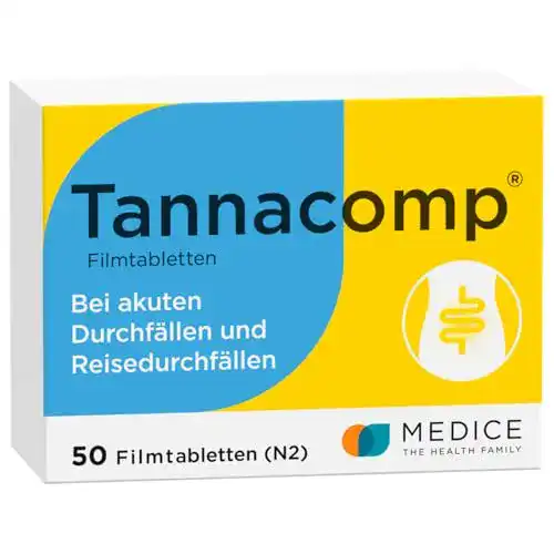 Durchfalltabletten Tannacomp 50 Filmtabletten