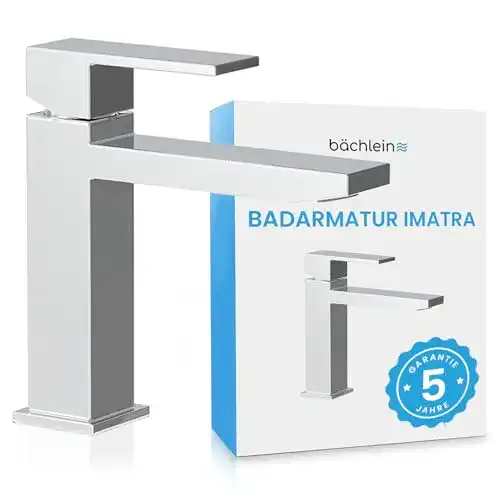 Waschtischarmatur Bächlein Imatra mit kantigem Design