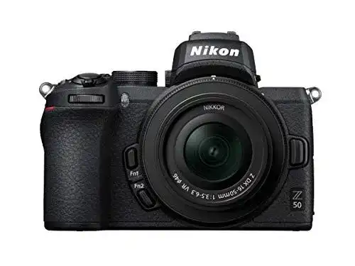Nikon Z 50 Kit DX 16-50 mm 1:3.5-6.3 VR Systemkamera im Vergleich
