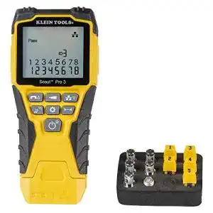 Klein Tools VDV501-851 Scout Pro 3 Kabeltester Kit für Ethernet und Koax