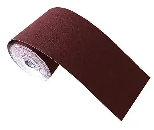 Schleifpapierrolle Goodway 115 mm x 10 m Korn 80 Korund für Metall und Holz