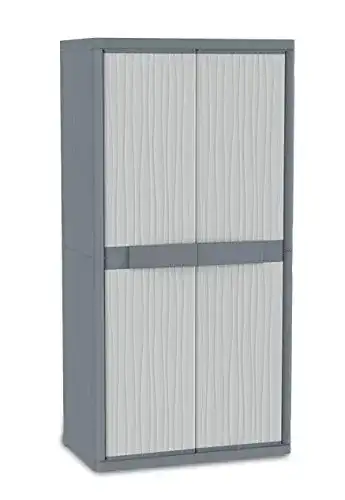 Kunststoffschrank Terry Jumbo 2900 UW mit zwei Türen und verstellbaren Einlegeböden