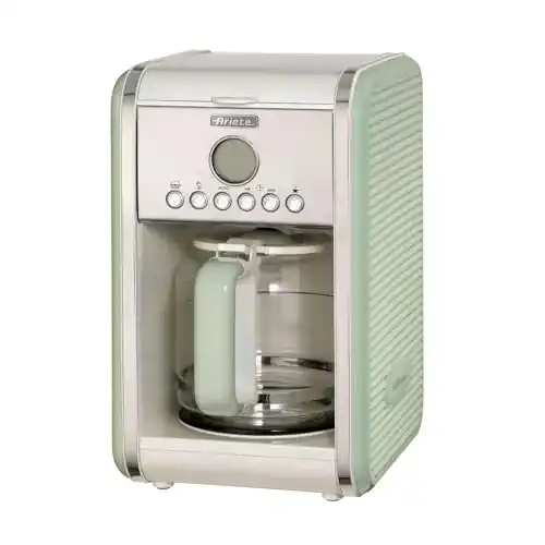 Ariete Vintage 1342 Kaffeemaschine mit Hartglaskaraffe