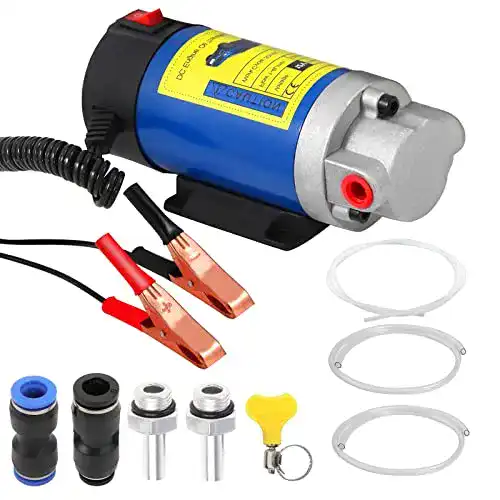 Ölabsaugpumpe 12 V Qlouni 100W elektrisch für Diesel und Motoröl
