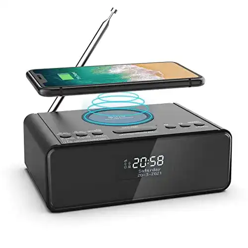 DAB-Radiowecker Reacher Digitaler DAB und FM Radiowecker