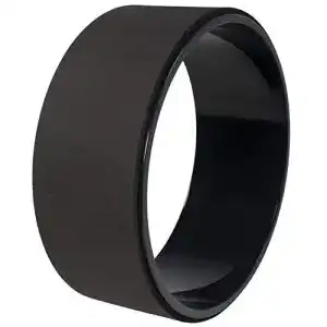 Yoga Rad Signature Fitness Unisex Yoga-Rad in Schwarz