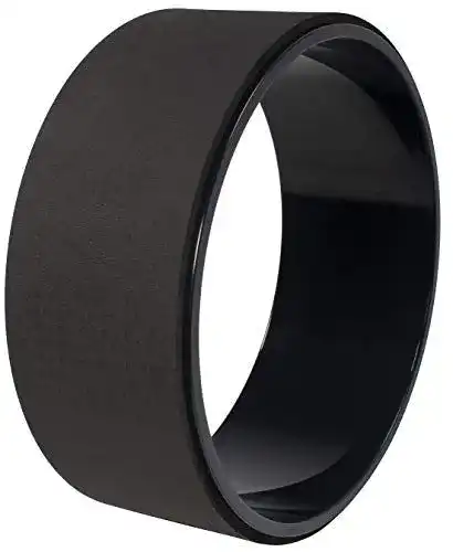 Yoga Rad Signature Fitness Unisex Yoga-Rad in Schwarz