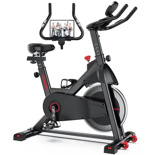 Ergometer FITINDEX Heimtrainer mit magnetischem Widerstand für Zuhause