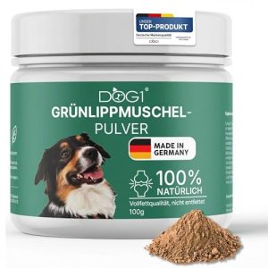 Grünlippmuschel Pulver für Hunde 100% natürlich und aus Deutschland