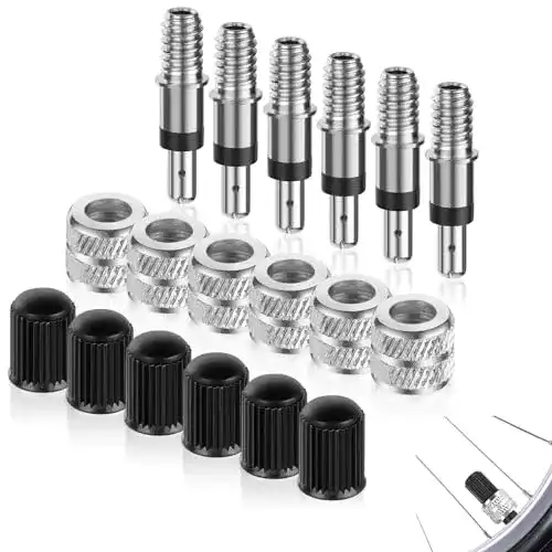 Fahrradventile Terjbg 6 Stück Ersatzset für Dunlop Ventile