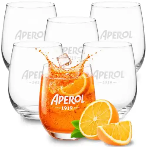 Cocktailgläser Maxito Aperol Gläser 500 ml im 6er Set
