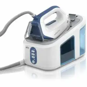 Braun Bügeleisen CareStyle 3 IS3157BL mit Dampfdruck und Eloxal Plus Sohle