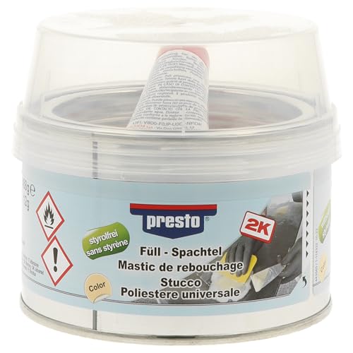 Füllspachtel Presto 443565 styrolfrei 500 g für Auto-Reparaturen