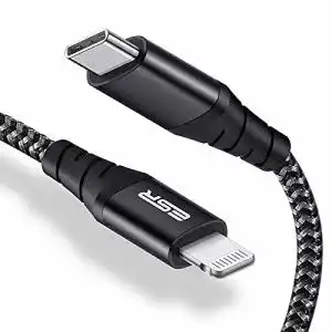 Esr USB C Lightning Kabel 1 m MFi zertifiziert für iPhone und iPad