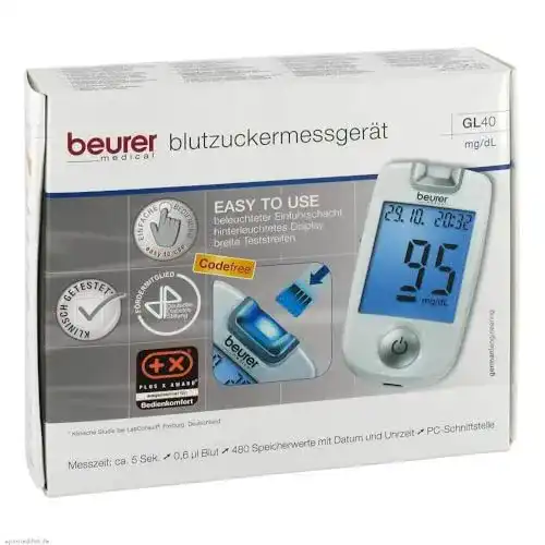 Blutzuckermessgerät Beurer GL 40 – Präzise Messung und einfache Anwendung