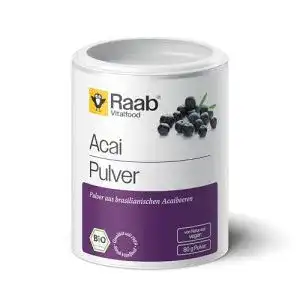 Raab Vitalfood Bio Acai-Pulver mit Polyphenolen