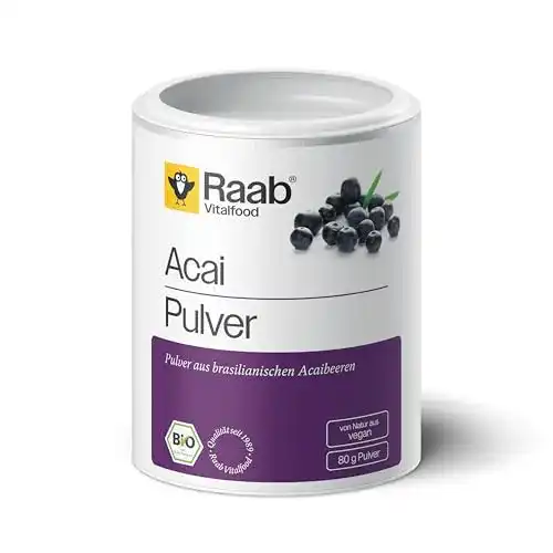 Raab Vitalfood Bio Acai-Pulver mit Polyphenolen