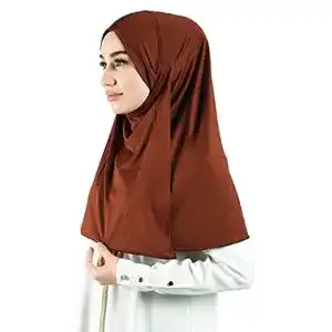 Hijab Baitub Muslimischer Schal für Damen in einfarbigem Design