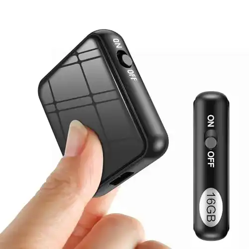 Mini Diktiergerät TDW mit 16GB Speicher und Aufnahmefunktion