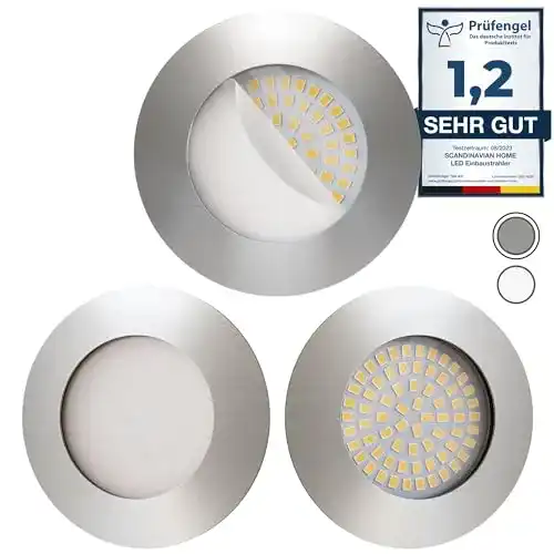 LED Einbaustrahler Scandinavian Home Lysea im 3er Set