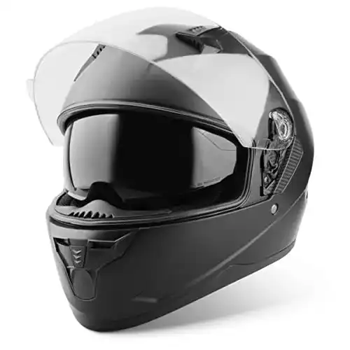 Motorradhelm Damen Vinz Kennet Integralhelm mit Sonnenblende