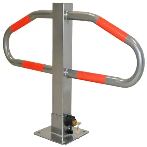 Parkplatzsperre Trutzholm 47 x 73 cm aus Metall in Grau